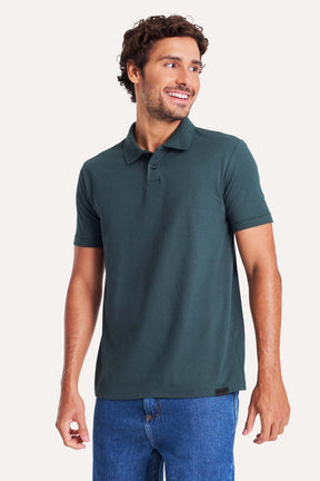 Camisa Polo Simples Basica Masculina