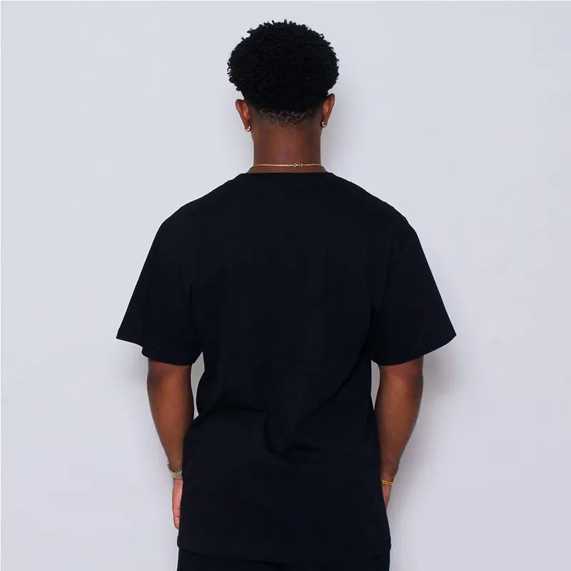 Camiseta Champion Lev Mc Script One Color Black